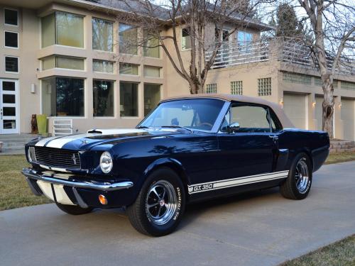 1966 Ford Original K-Code Mustang Convertible, Shelby GT350 Re-Creation